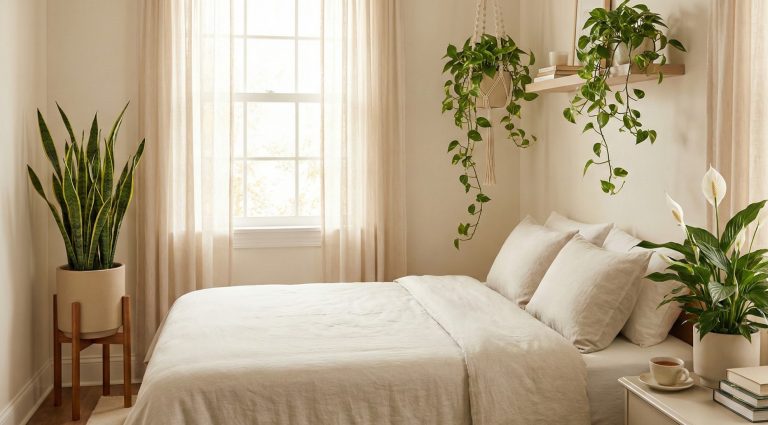 Breathe Better Tonight: 6 Low-Maintenance Plants for a Dreamy, Restful Bedroom